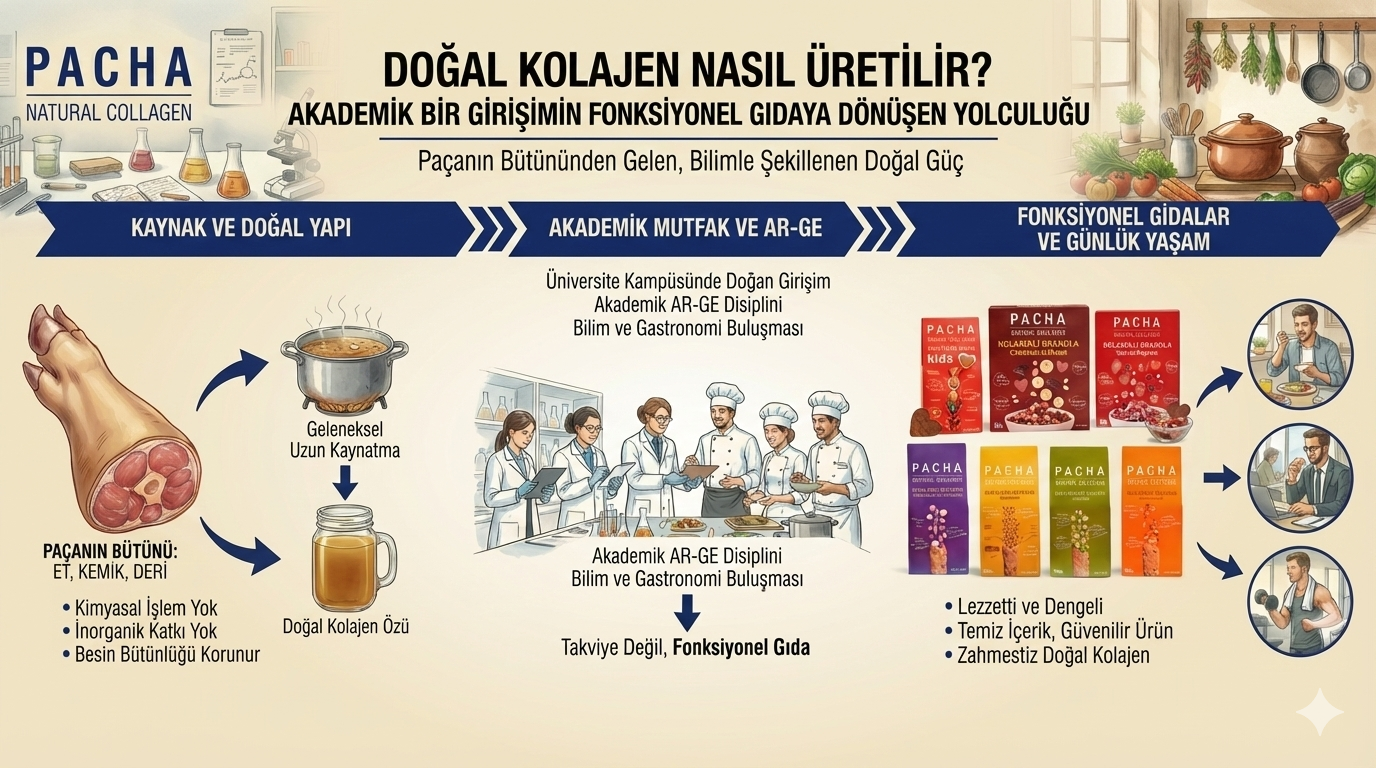 Doğal Kolajen Nasıl Üretilir? Akademik Bir Girişimin Fonksiyonel Gıdaya Dönüşen Yolculuğu