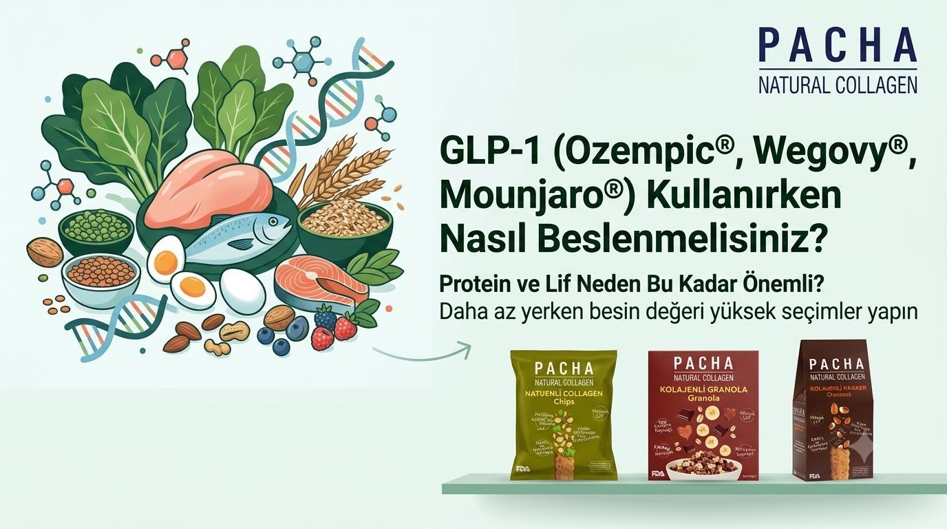 GLP-1 (Ozempic®, Wegovy®, Mounjaro®) Kullanırken Nasıl Beslenmelisiniz? Protein ve Lif Neden Bu Kadar Önemli?